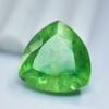 Natural Green Emerald Loose Gemstone 23.35 ct Trillion Cut for Jewelry Making and Gem Collections