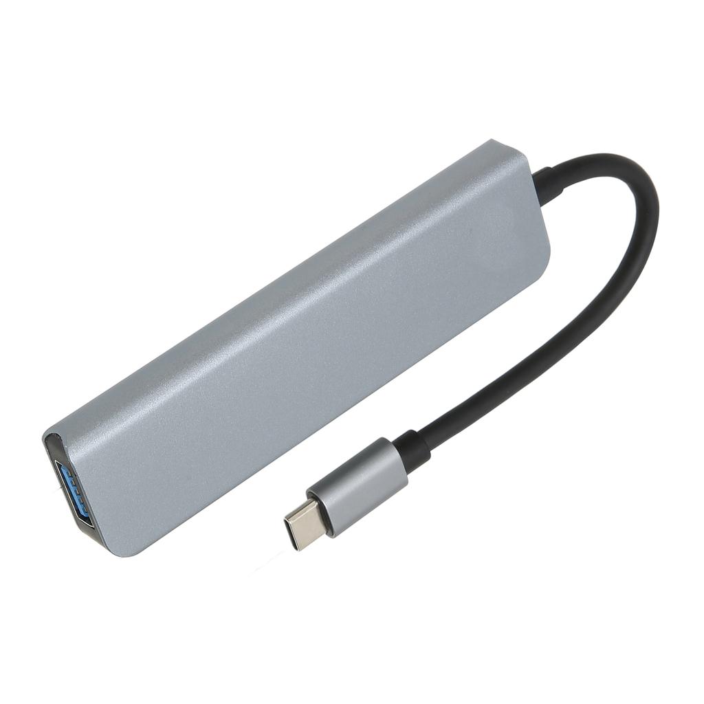 USB C 3.0 Хаб Ультратонкий Plug and Play 5 в 1 5 Гбит/с Высокоскоростной USB Мультипортовый Адаптер-Хаб для ПК Ноутбука Принтера USB Флешки
