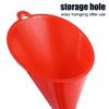 Plastic Car Long Stem Funnel Anti-splash Motorcycle Refueling Tools High Quality Oil Funnel