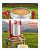 Hydraulic Fruit Wine Press, 7.93Gal/30L, Stainless Steel Heavy Duty Manual Juice Maker, Cider Apple Grape Vegetable Crusher, Cheese/Tincture/Herbal
