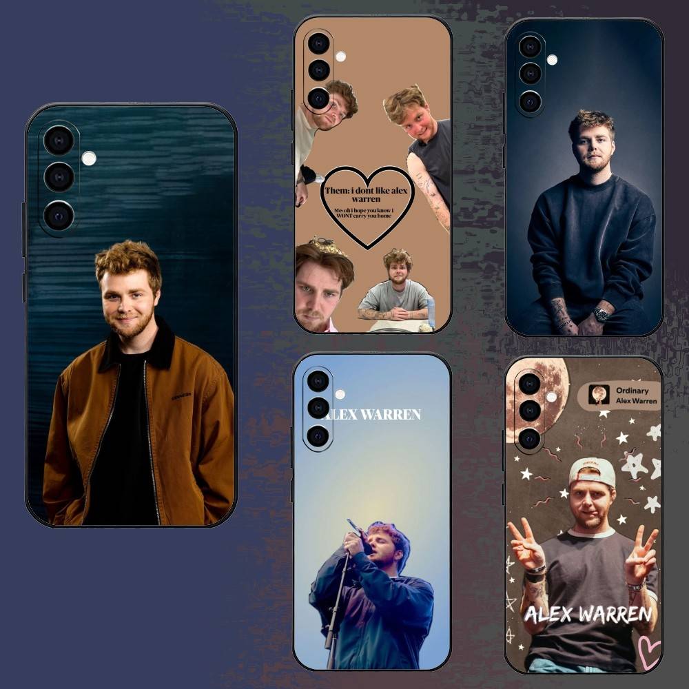 О-Обычный певец А-Алекс У-Уоррен Чехол для телефона Samsung Galaxy A73,A72,A71,A70,A52,A51 Другие Мягкий черный чехол
