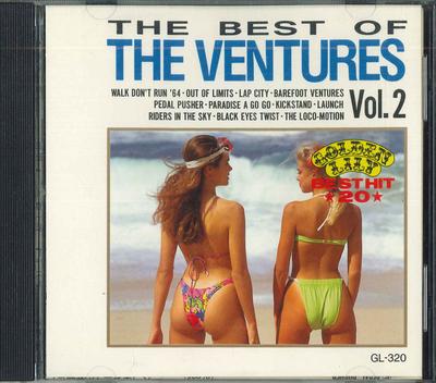 CD VENTURES - Лучшие хиты 20 Том 2 GL320 TONE Япония Рок Б/У