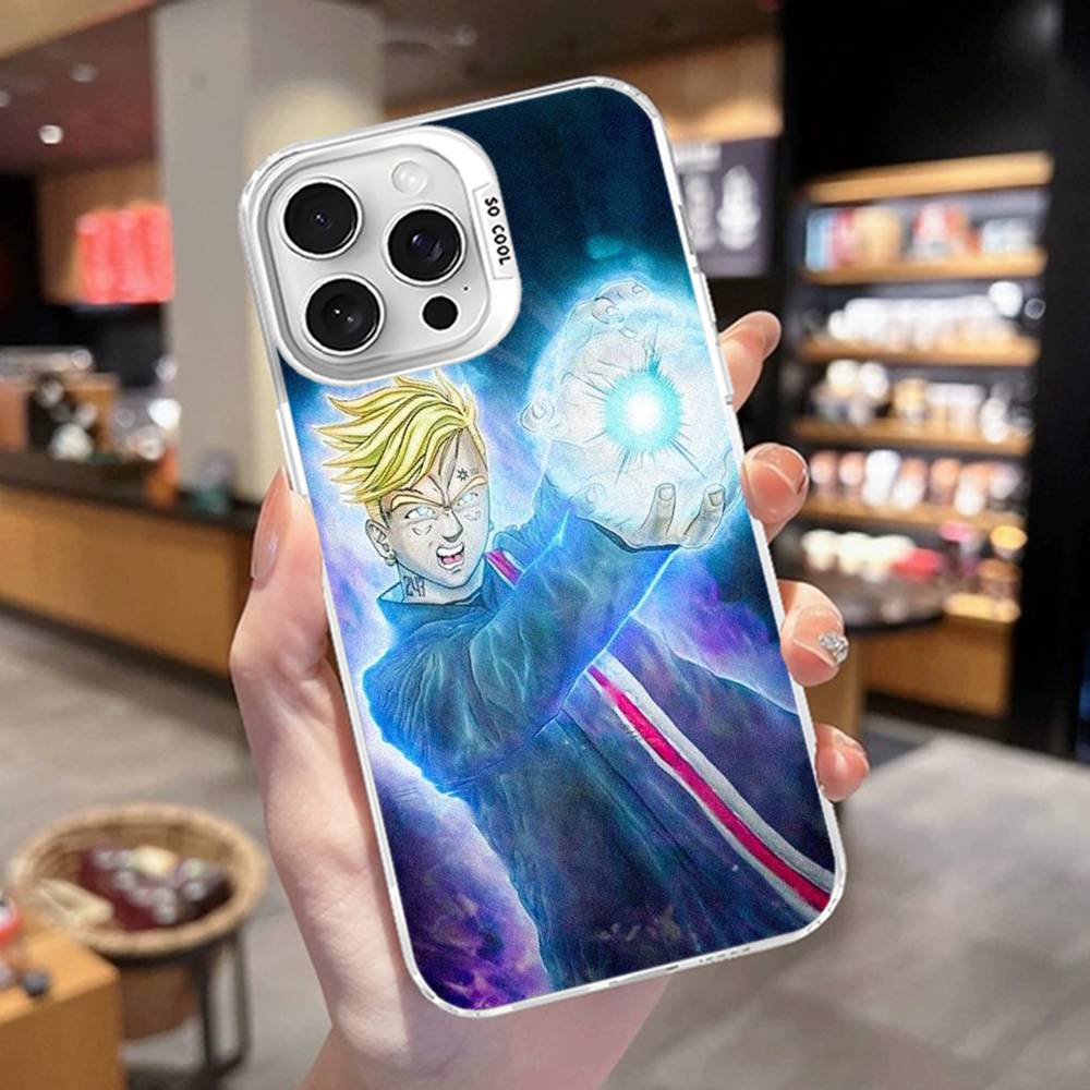 Fashion Rapper DUKI Phone Case For iPhone 17 16 15 14 11 12 13 Pro Max Plus Pro Colored Silver Cover