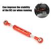 Adjustable Servos Pull Rod Steering Lever Accessory for  SCX10 D90 1 10 RC Car(80 85mm )