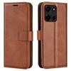 For Motorola Moto G 5G (2025) Stand Case Anti-Scratch Calf Texture Leather Phone Cover