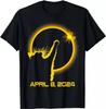 Total Solar Eclipse 2024 Cat Wearing Solar Eclipse Glasses TShirt Unisex Tee Unisex T-Shirt
