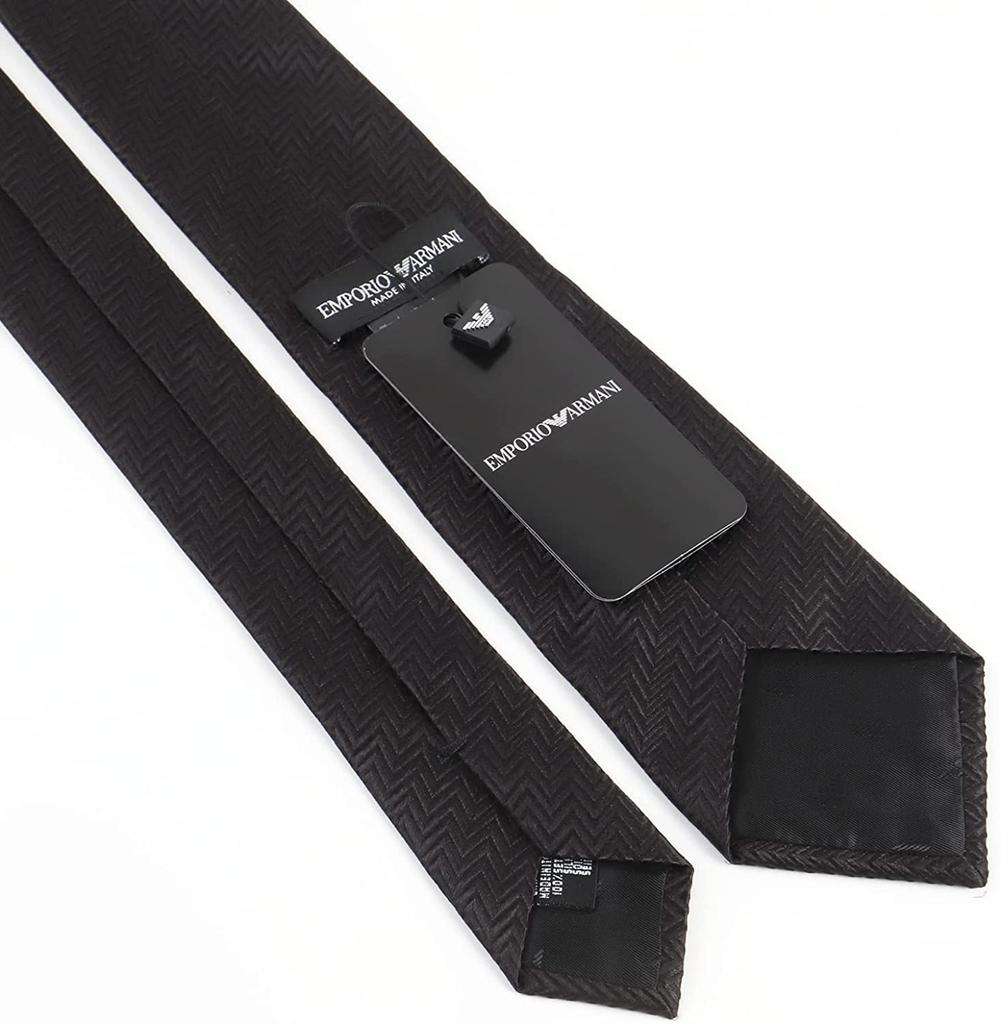 EMPORIO ARMANI Галстук Подарок AR015 Черный (AR015-11 PH018-00020) [Использовал]