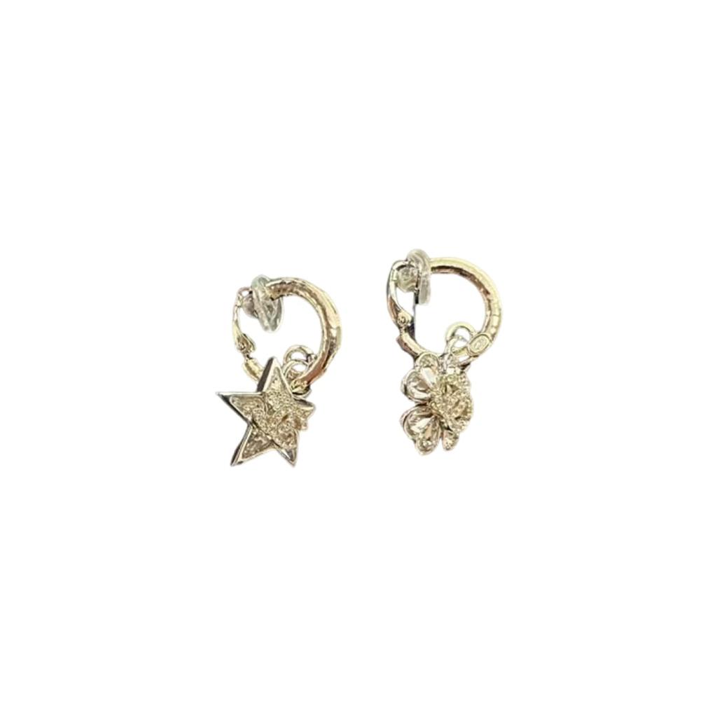 CHANEL Metal Clip On Earrings Women's Gold ABA975B10902NO032