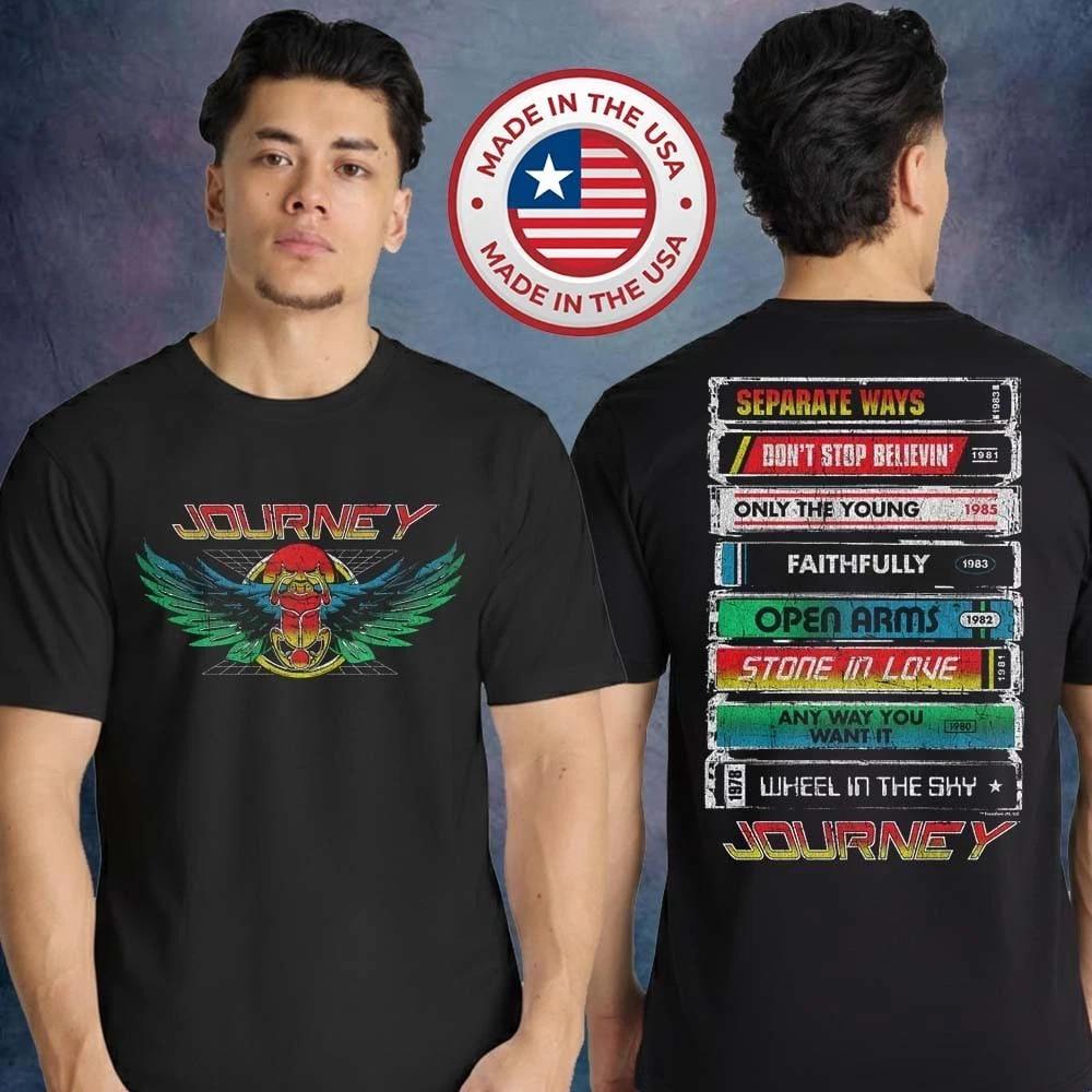 Унисекс Футболка Journey Final Frontier Tour 2026