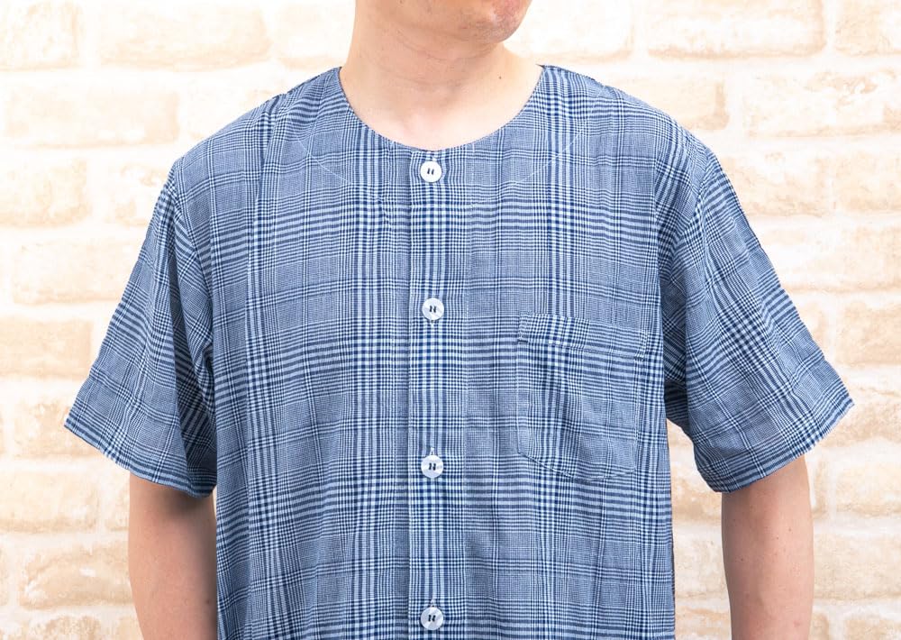 Пижама мужская K's 23012, с коротким рукавом, с открытыми глазами, из хлопка, легкая, размеры M/L/LL/3L/4L, цельная, (3L