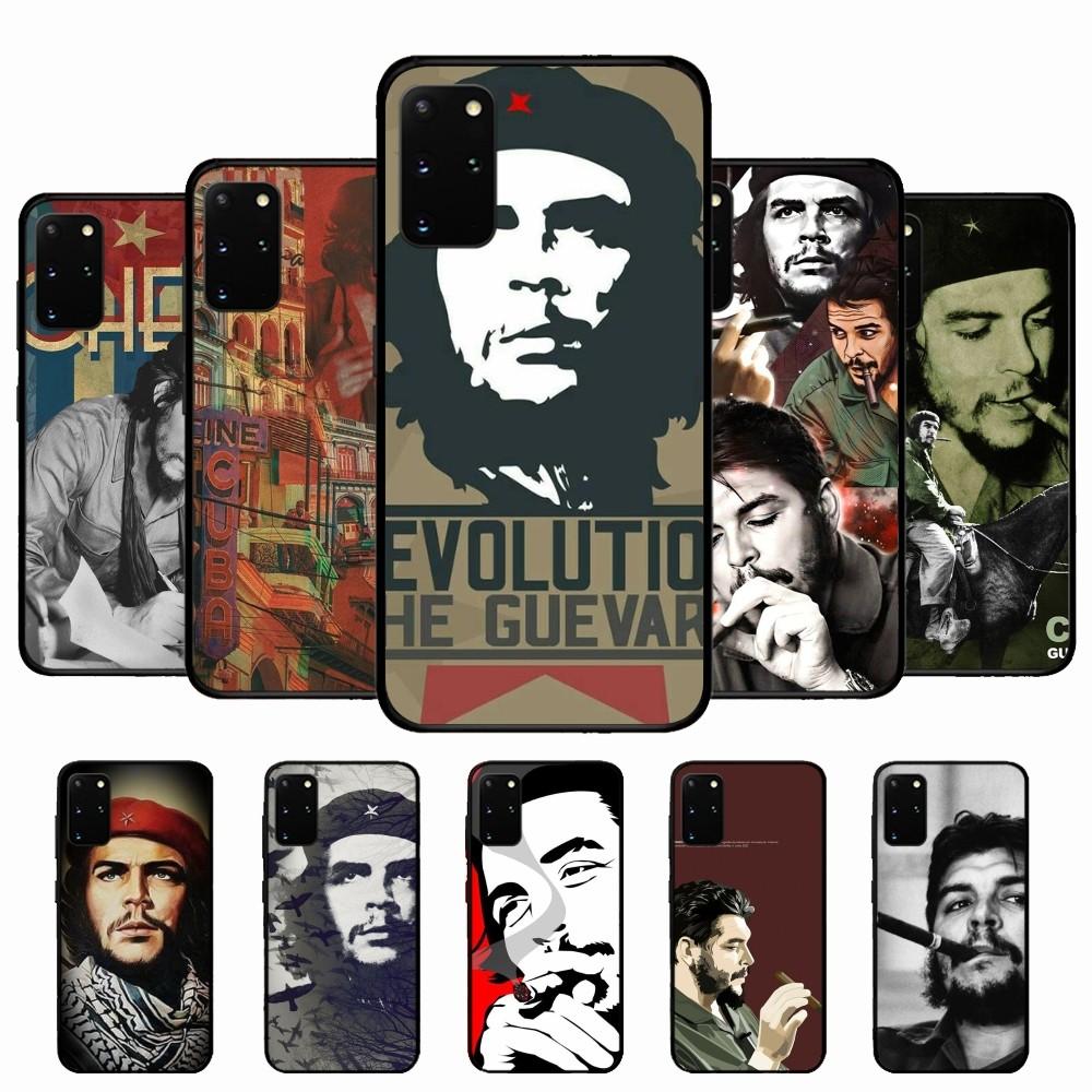 Che Guevara Smoking Cigar Phone Case For Samsung S 9 10 20 21 22 23 30 23 24 plus lite Ultra FE S10lite Fundas