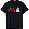 Merry Christmas Tis The Season Christmas Tree Cakes Graphic T Shirts Woman Man New Year Xmas Cotton Tshirt Casual Shortsleev