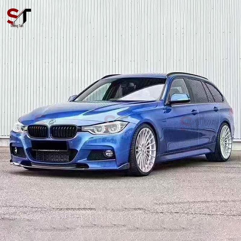 Передний карбоновый сплиттер-диффузор Hamann Style для BMW 3 серии F30/F35