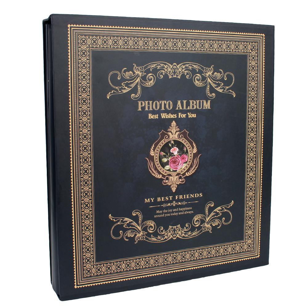 Boxed Album For Kids Children Storage Scrapbooking Photo Album Frame 500 Pockets 6 Inch Picture Case Vintage Photo Albums