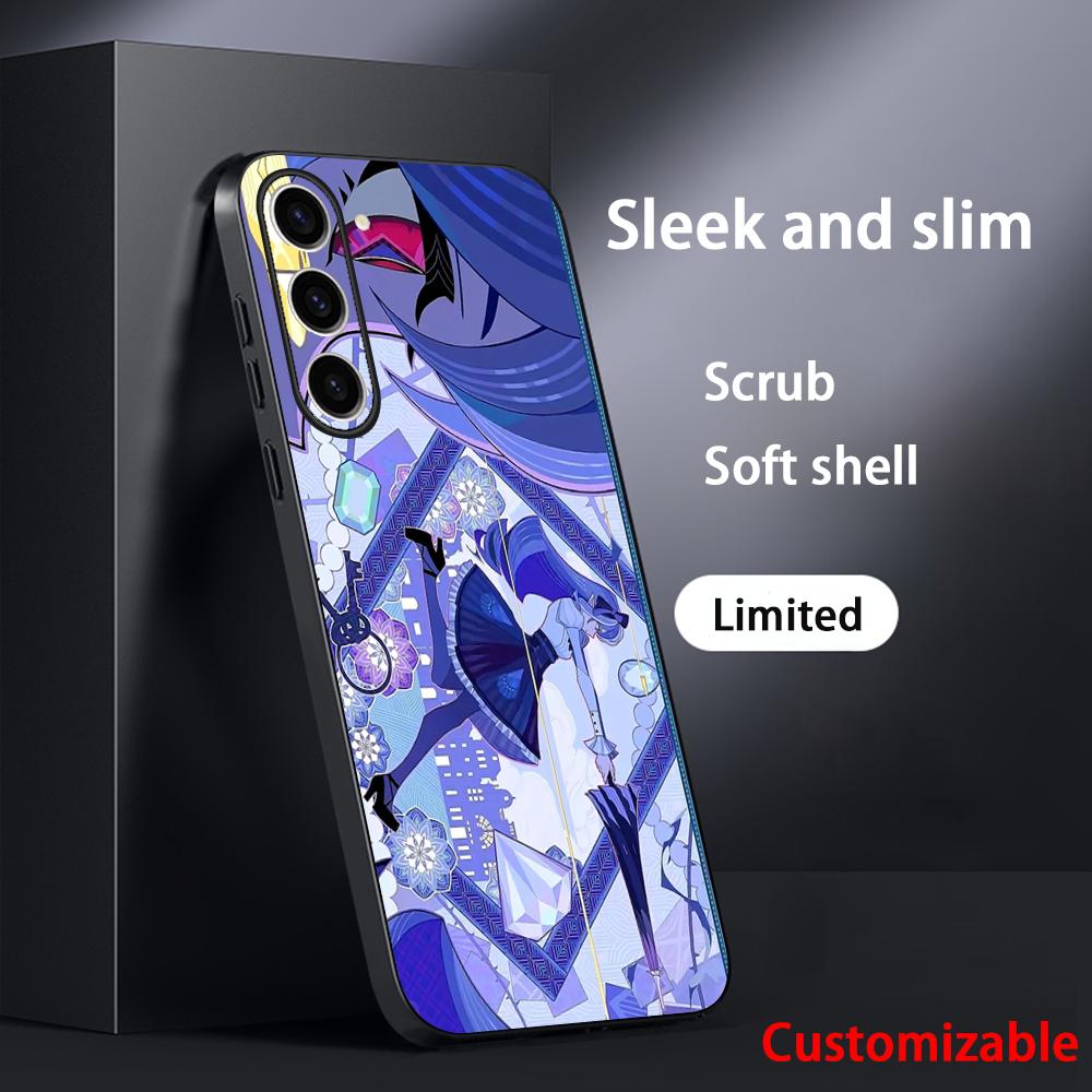 Вивиан крутая игровая девушка узор Чехол для телефона Для Samsung Galaxy S26 S25 S24 S23 S22 S21 Plus Ultra Note20 Мягкий черный