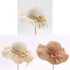 Sunflower Wide Brim Straw Hat For Women With Sun Protection And Neck Coverage For Summer Outdoor Activities