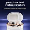 2.4G Wireless Microphone Professional Lapel Microphone Clip On Mics Dual Digital Noise Reduction No