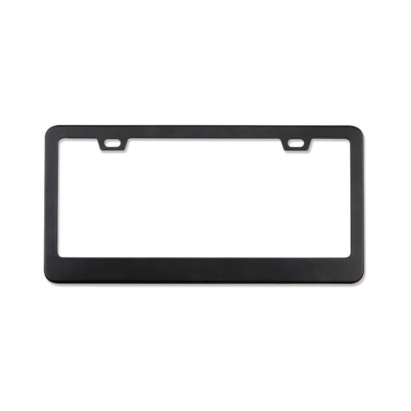 Универсальная рамка номерного знака из сплава, черный карбоновый кронштейн, американское автомобильное волокно, бирка номерного знака, крышка для переднего и заднего номера