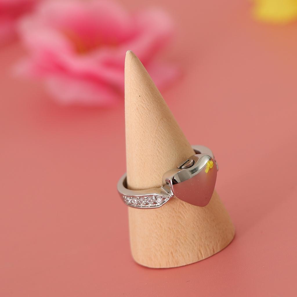 Мини-маленькие деревянные конусные кольца, стенды-органайзеры для ювелирных изделий, держатели M, стиль 1