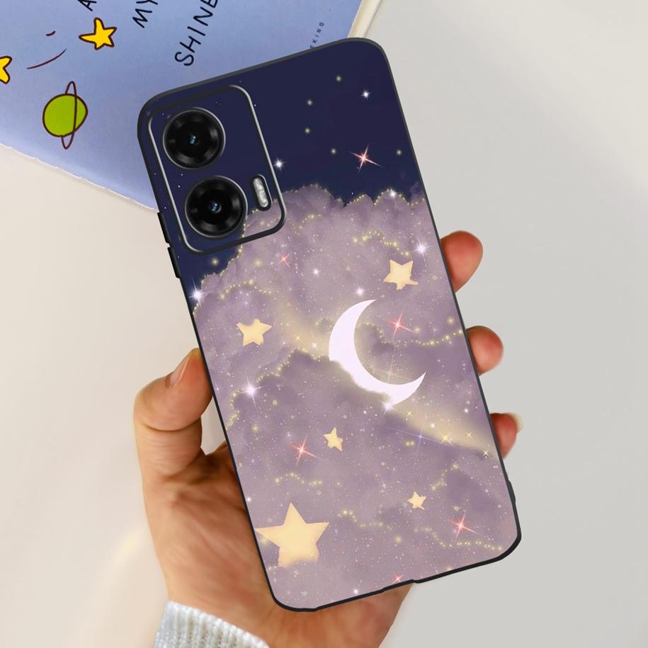 For Motorola Moto G35 5G Case Popular Flower Butterfly Soft Silicone TPU Matte Cover For Moto G35 2024 G 35 MotoG35 Phone Shells