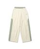 PHYSICAL DEPARTMENT Color Block Fleece Pants Ivory