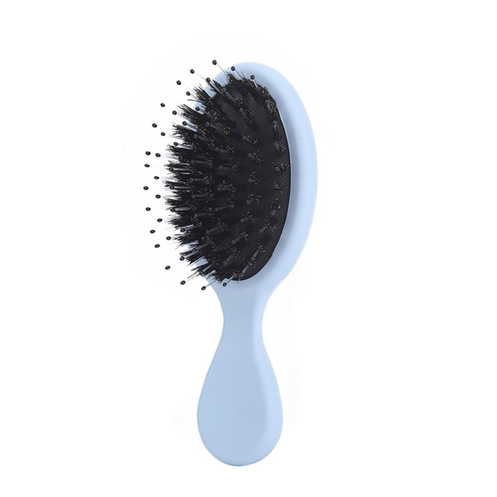 Lightwear Pocket Wet Brush Pig Bristle Massage Comb Portable Hair Comb  Holiday Vocation