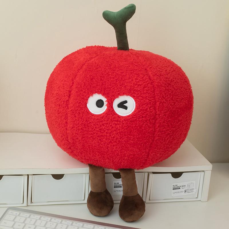 Cartoon Cherry Stuffed Pillow Doll And Keychain For Bedroom Decor And Kids