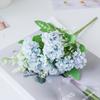 Красивые искусственные цветы гортензии, устойчивые к выцветанию, компактные, свежие, сохраняющие свежесть