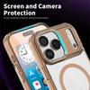 For Magsafe Wireless Charge Shockproof Armor Clear Case For iPhone 17 16 15 14 13 12 11 Pro Max Plus Magnetic Transparent Cover