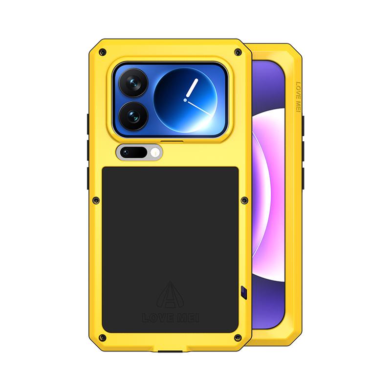 Love Mei Aluminum Metal Case For Xiaomi Mi 15 14 13 11 17 Pro Max Powerful Armor Shockproof Life Waterproof Cover Capa Funda