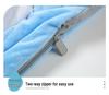 Cartoon Animal Baby Sleeping Bag with Pillow - Anti-Kick Design for Infants and Kids