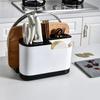 Multifunctional Tool Storage Rack Home Supplies Kitchen Shelves Chopstick Barrel Pot Cover Rack Knife Holder Kitchen Accessories