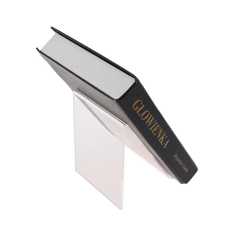 1шт акриловая подставка для книг фоторамка держатель для брошюр органайзер