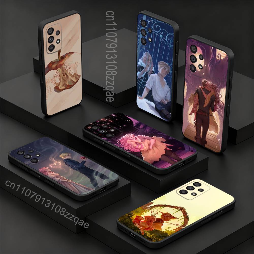 Однажды На Разобьенном Сердце Для Samsung S 26,25,24,23,22,30,21,10,9,Ultra,Plus,Lite,FE,4,5G Черный Мягкий Чехол Чехол для Телефона