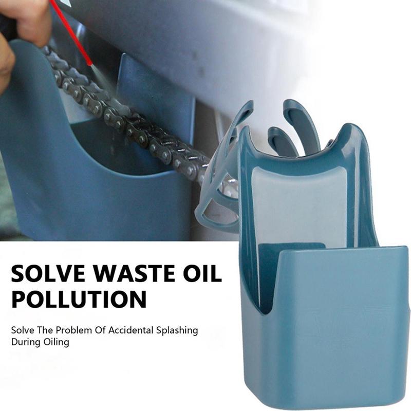 Bicycle Oil Stain Storage Tool Box, Chain Cleaning Agent, Chain Oil Anti Splash Tool Set