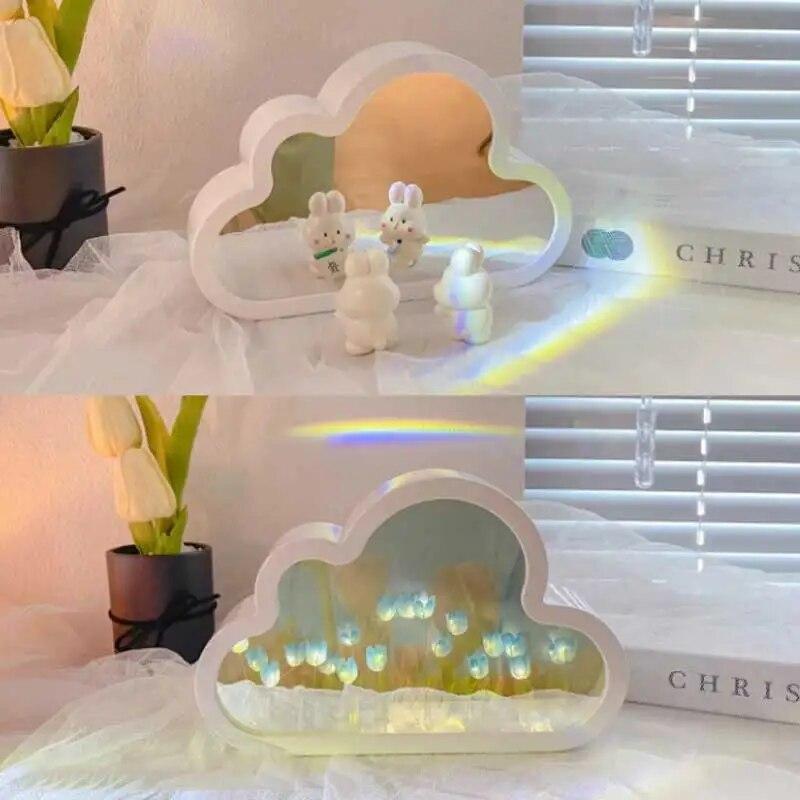 Ручная работа DIY Тюльпан Море Светящийся Декоративный светильник Креативный подарок Подарок на День святого Валентина Домашний декор 20 цветов