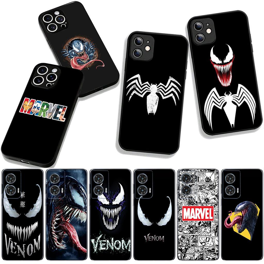 Marvel Venom Cover Phone Case for Xiaomi Poco F7 F6 F8 Ultra F5 X7 X6 X5 X3 NFC M7 M6 Pro C85 C75 C65 C71 C61