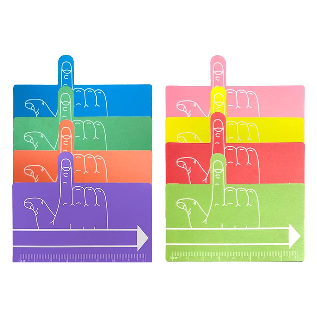 Цветной разделитель для письма Инструмент для письма на один палец Разделитель для письма Инструмент для письма Разделители для школьников