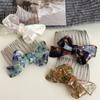 Barrettes Bowknot Hairpin Women Hair Comb Korean Barrettes Acetic Acid Hair Clips Girl Bangs Clip