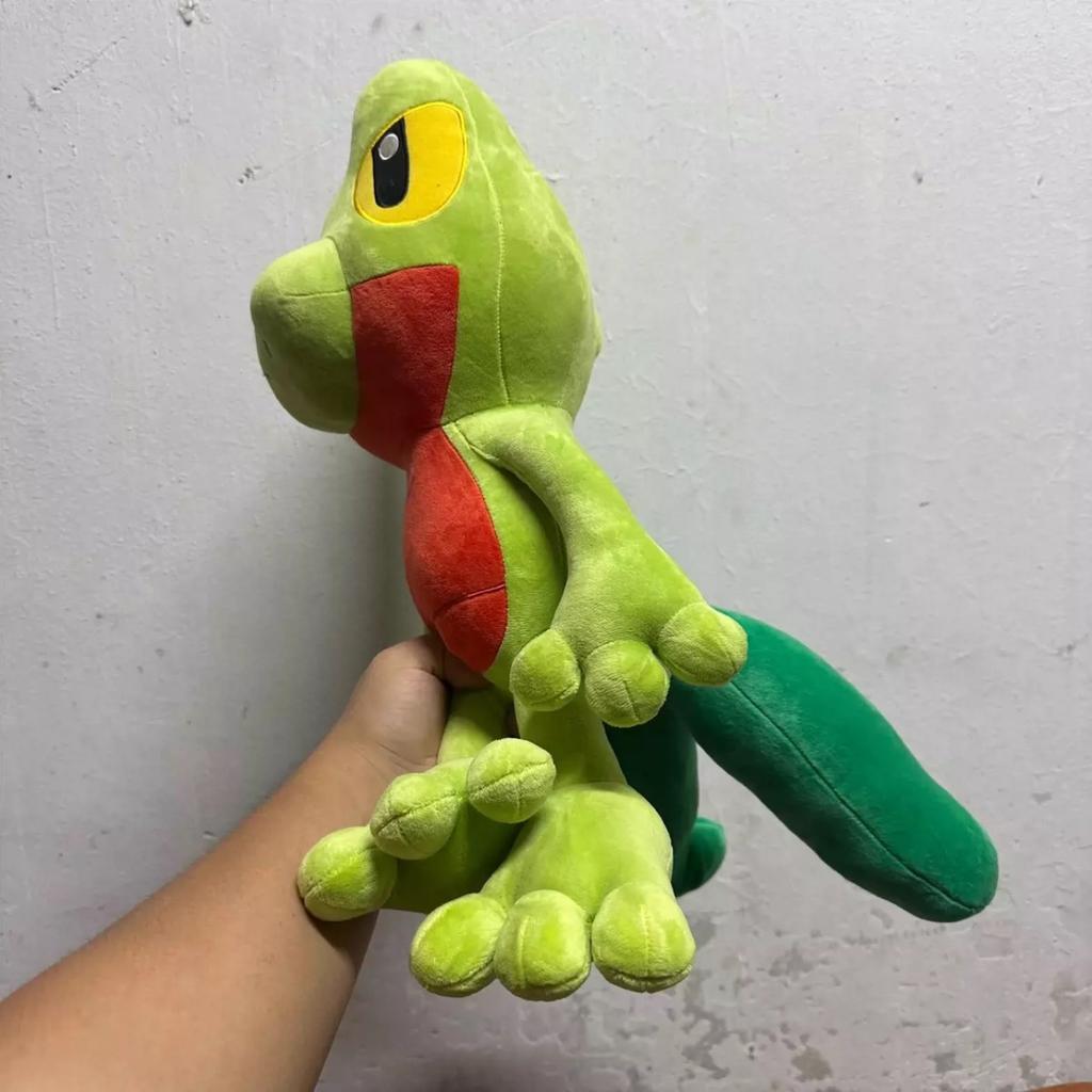 50 см Плюшевая фигурка Treecko Анимированная фигурка Подушка Мультяшное существо Arcko Покемон Плюшевая Начиненная Сюрприз Для молодежи День Рождения
