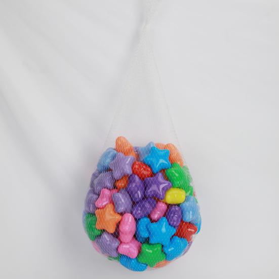 100Pcs Baby Ball Pits Flexible Colorful Pentagram/Heart Ocean Ball Practice Grip Emotional Comfort BPA