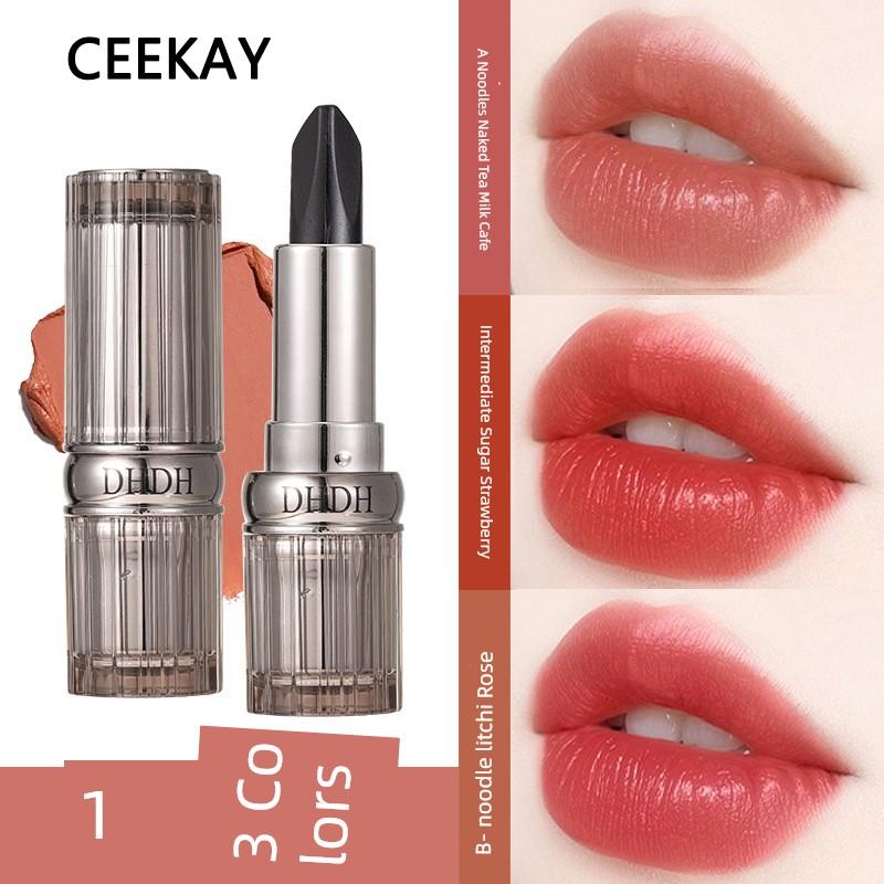 Waterproof and Durable Plain White Lipstick Three-Color Lipstick