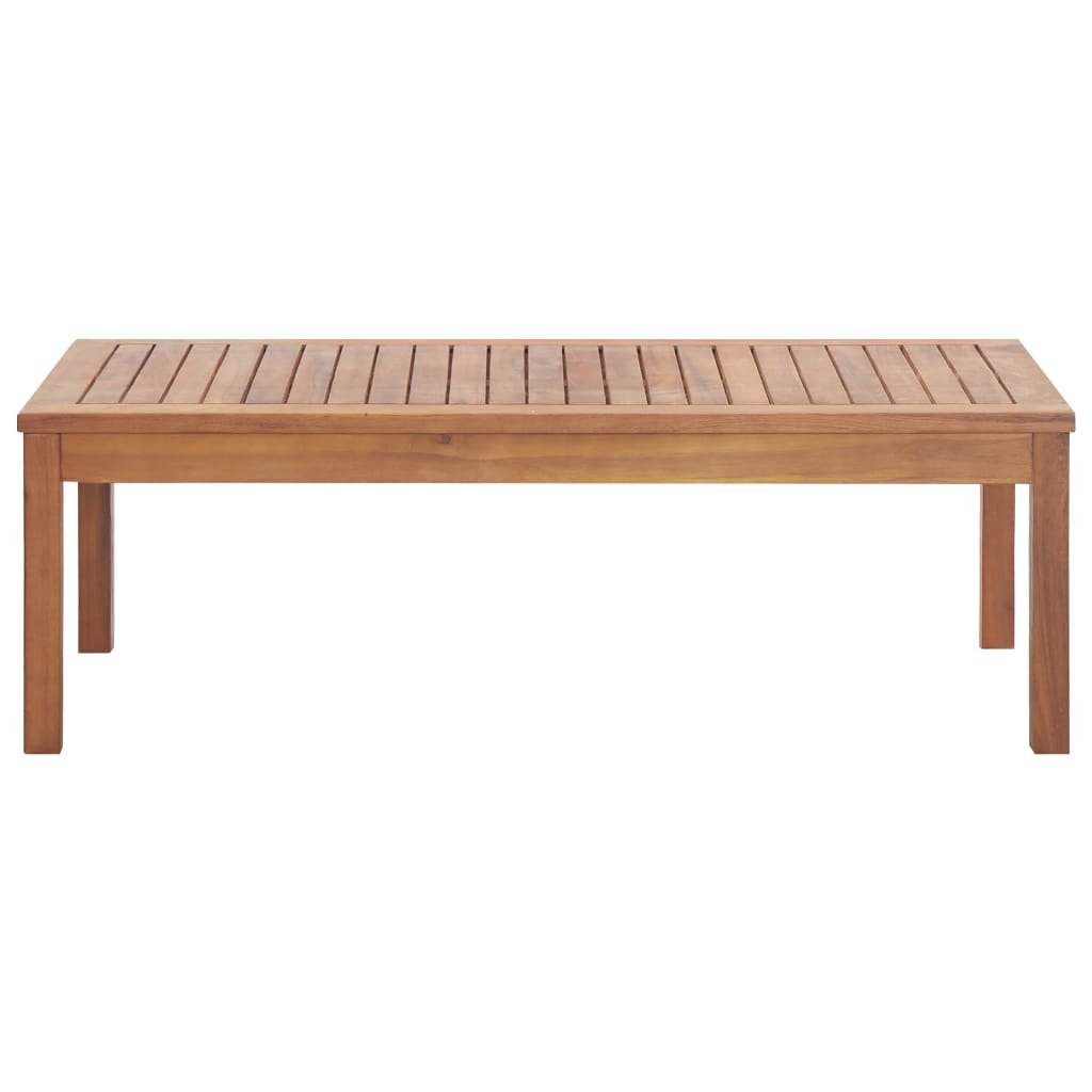 Garden Lounge Set with Cushions 4 Piece Solid Acacia Wood