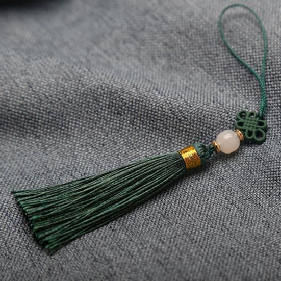 Подвески с кисточками и шнурком, моющиеся, цветные, удобные на ощупь, сделай сам, с кисточкой в китайском стиле