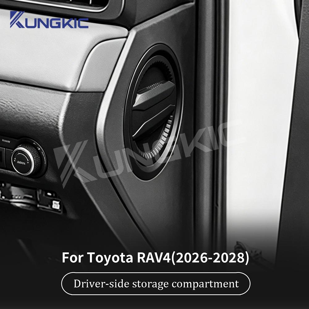 Premium Driver Side Panel Organizer For Toyota RAV4 2026-2028 Door Pocket Organizer Tray Car Interior Accessories LHD/RHD