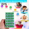 1 Set Clay Pottery Alphabet Stamp Uppercase Lowercase Letter Polymer Clay Silicone Stamp DIY Letter Number Symbol Mini Press Stamp
