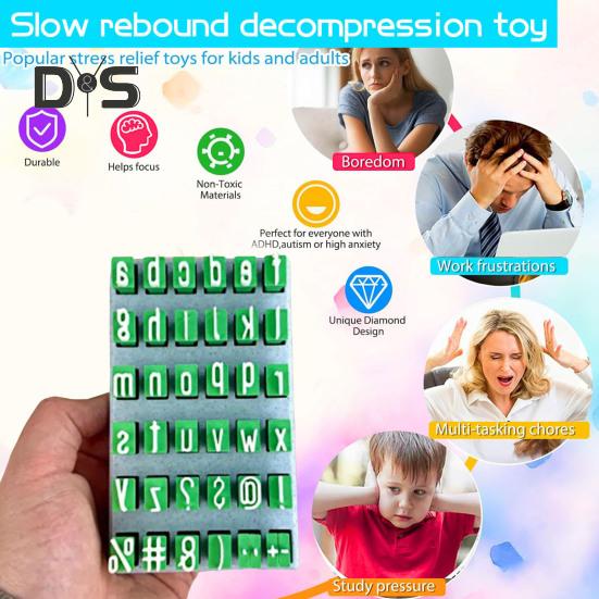 1 набор глиняных штампов с буквами алфавита, заглавными строчными буквами, полимерной глиной, силиконовыми штампами, буквами, цифрами, символами, мини-штампами