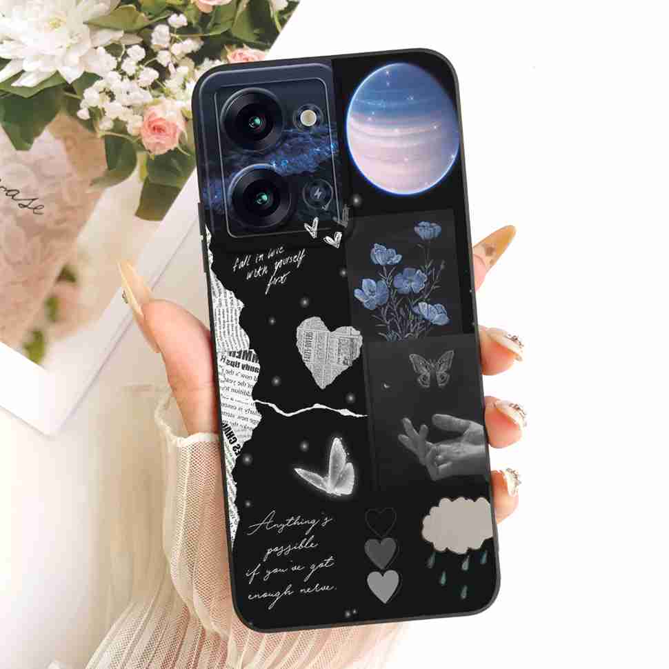For itel P40+ P683L 6.8" Case Simple Style Printing Silicone Back Cover Coque For ITEL P40 Plus P683L 6.8" Phone Cases Bumper