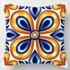 Exquisite BlueYellow Floral Pattern Pillow Covers Pattern Cushion Cover Suitable For Sofa Bedroom Car Pillow Cover