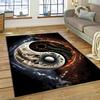 3D Натурализованный Инь и Ян Китайский Тай Цзи Ковер Коврик для Дома Гостиной Спальни Дивана Придверный Коврик Декор, Детский Ковер Нескользящий Мат